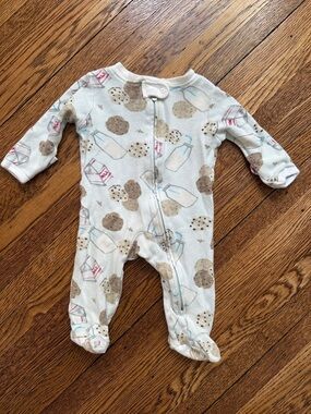 Burt’s Bees Baby Long-Sleeve Organic Cotton Footie Coverall